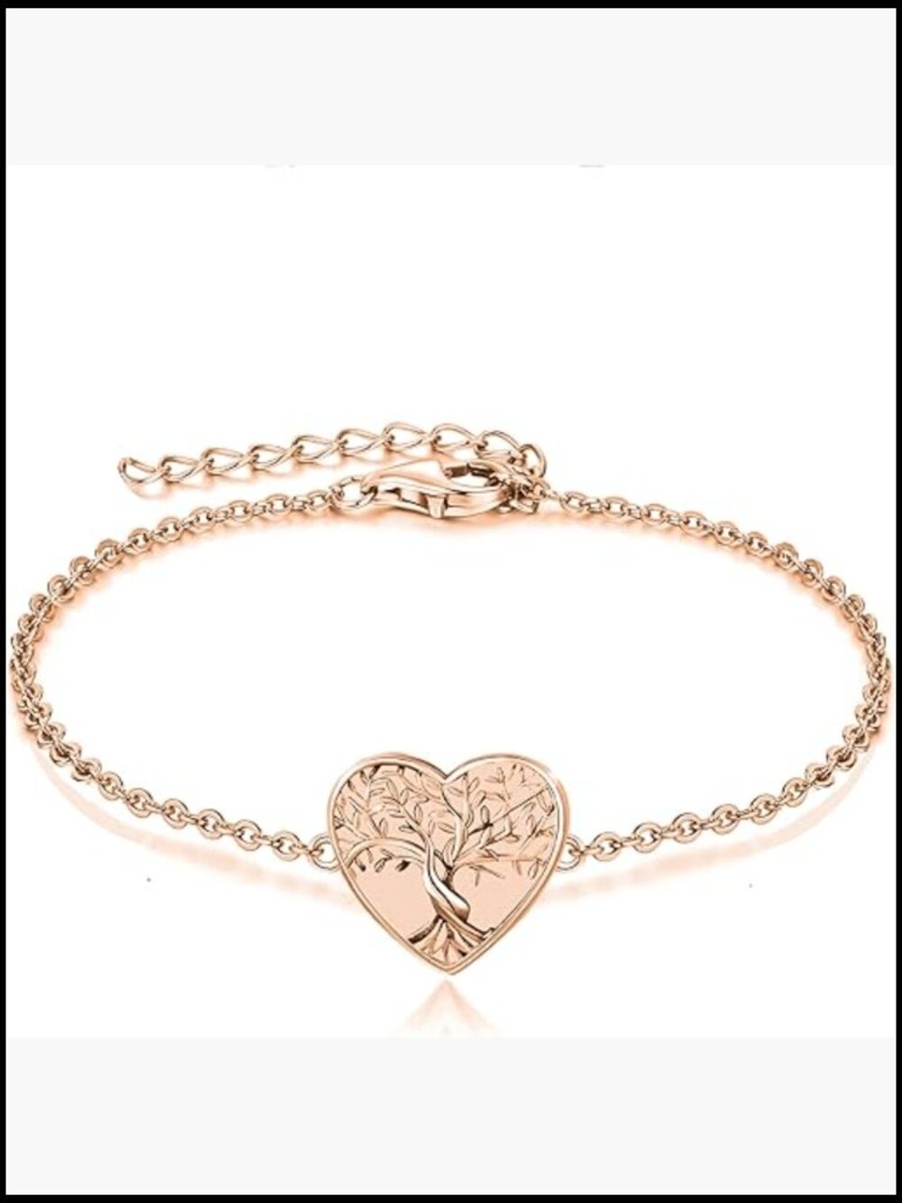 Heart Tree of Life Cremation Jewelry Urn Bracelet for Ashes Keepsake
